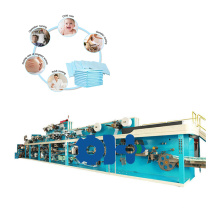 Disposable Absorbent Underpads make machine